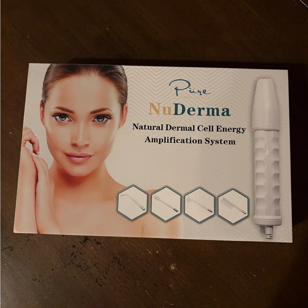 Pure Daily Care NuDerma Hand-Held High Frequency Device White for Face